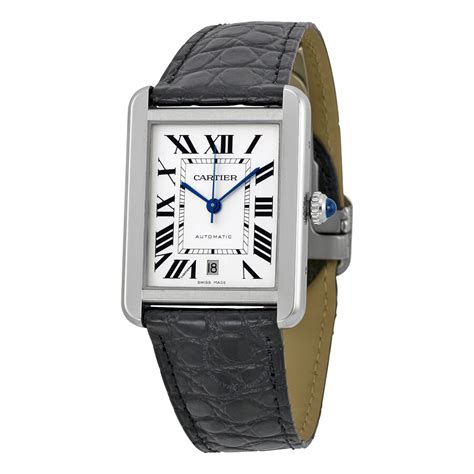 cartier tank solo mens replica|cartier tank solo watch for sale.